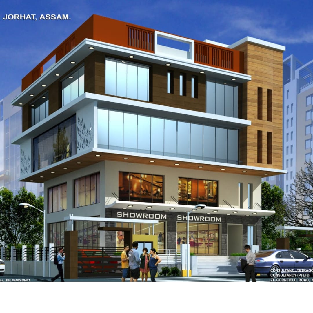G+4 Commercial Complex