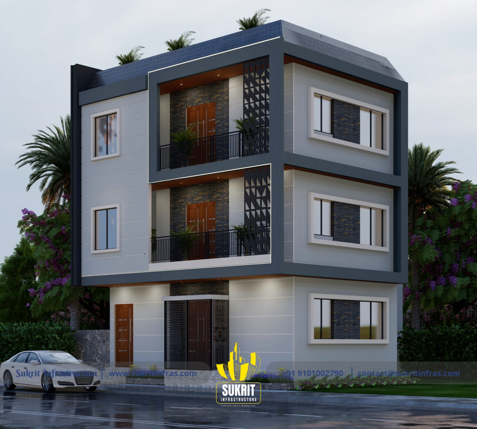 G+2 Building